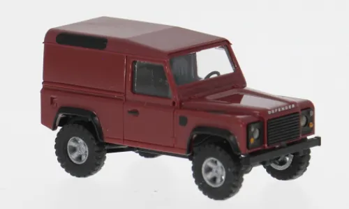 Busch Land Rover Defender 90, rot, 1983, 1:87, New