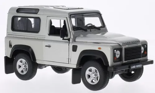 Welly Land Rover Defender, silber, 1:24, Online