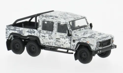 BM Creations Land Rover Defender 110, weiss/Dekor, 2016, 1:64, Online