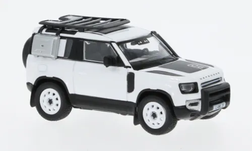Tarmac Works Land Rover Defender 90, weiss, 1:64, Outlet