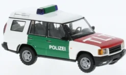Busch Land Rover Discovery, 1998, Polizei Leipzig TLT, 1:87, Best
