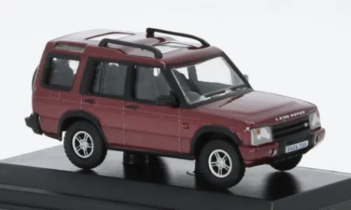 Oxford Land Rover Discovery 2, rot, 1:76, Hot