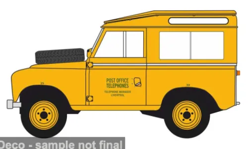 Oxford Land Rover Land Rover Series III, St. Wagon British Telecom, 1:43, Outlet