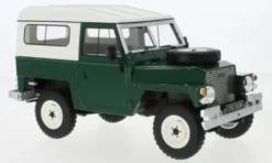 BoS-Models Land Rover Lightweight Series III Hard Top, dunkelgrün/beige, 1973, 1:18, Clearance