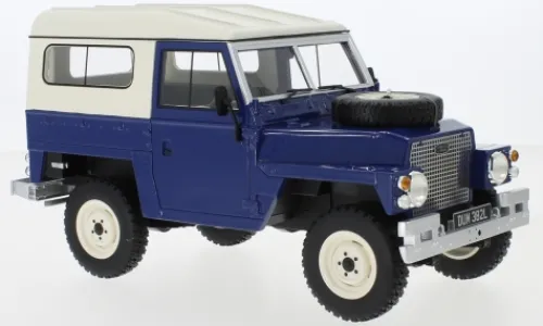 BoS-Models Land Rover Lightweight Series III, dunkelblau, 1973, 1:18, Clearance