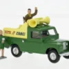 Corgi Land Rover Public Address Vehicle, grün/gelb, 1964, 1:43, New