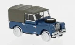 Schuco Land Rover Railroad Version, blau/gelb, 1:87, New