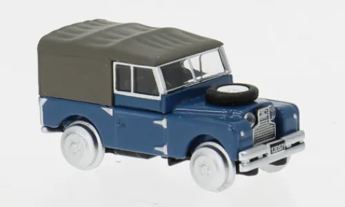 Schuco Land Rover Railroad Version, blau/gelb, 1:87, New