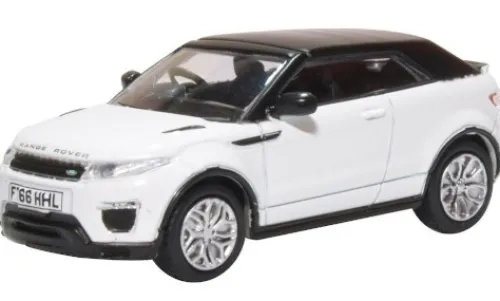 Oxford Land Rover Range Rover Evoque Convertible, weiss, 1:76, Clearance