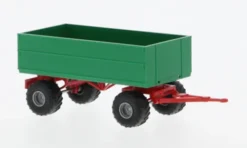 Wiking - Landwirtschaftlicher Anhänger, grün/rot, 1:87, Sale