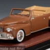 GLM Lincoln Continental, dunkelbeige, 1942, 1:43, Hot