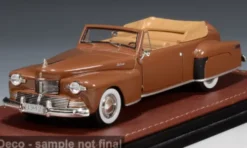 GLM Lincoln Continental, dunkelbeige, 1942, 1:43, Hot