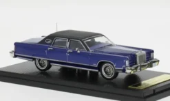 Sun Star Lincoln Continental Town Car, dunkelblau, 1979, 1:64, New