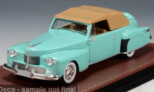 GLM Lincoln Continental, türkis, 1942, 1:43, Clearance