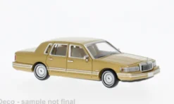 PCX87 Lincoln Town Car, gold, 1991, 1:87, New