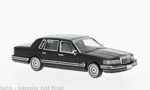 PCX87 Lincoln Town Car, schwarz, 1991, 1:87, New