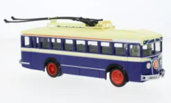 SpecialC.-134 LK 2 Trolleybus, dunkelblau/hellgelb, 1:43, Best