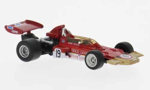 Brekina Lotus 72D, Formel 1, GP Spanien, 1970, Gold Leaf, #19, J.Miles, 1:87, Hot