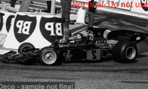 Quartzo Lotus 72E, GP Monaco, 1973, #2, R.Peterson, 1:18, Outlet