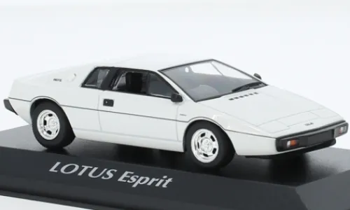 Maxichamps Lotus Esprit Turbo, weiss, 1978, 1:43, New