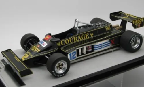 Tecnomodel Lotus 87, Formel 1, GP Großbritannien, 1981, Courage, #12, N.Mansell, 1:18,