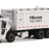 Greenlight Mack LR Rear Loader Refuse Truck, 2020, Boston Public Works, 1:64, Hot