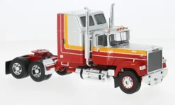 IXO Mack Superliner Magnum, silber/rot, 1985, 1:43, Best