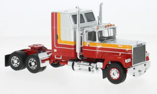 IXO Mack Superliner Magnum, silber/rot, 1985, 1:43, Best