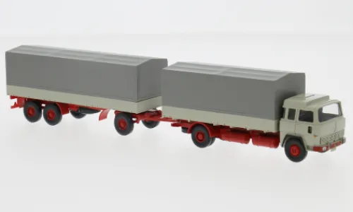 Wiking Magirus 235 D, grau/rot, 1963, 1:87,
