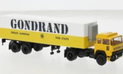 Brekina Magirus 310 D 16 Kühlkoffer-SZ, 1974, Gondrand, 1:87, New
