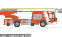 Rietze Magirus DLK 32 n.B., BF Leipzig, 1:87, Clearance