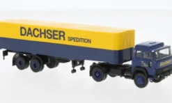 Brekina Magirus 310 D 16 PP-Sattelzug, 1974, Dachser Spedition, 1:87, Best