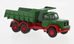 Brekina Magirus Jupiter Kipper, grün/rot, 1960, 1:87, Online