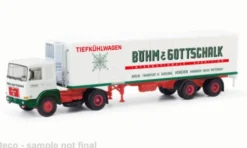 Herpa / Modellbau Schwarz MAN F8, Böhm & Gottschalk, 1:87, Discount