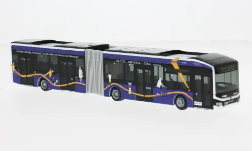 Rietze MAN Lions City 18 E, Aktiv Bus Flensburg, 1:87, Discount