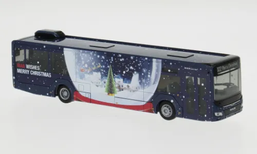 Rietze MAN Lion s City 12, 2018, Weihnachtsbus 2022, 1:87, Outlet