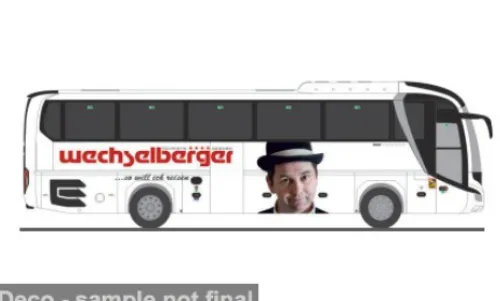Rietze MAN Lions Coach, 2017, Wechselberger Touristik (AT), 1:87, Hot