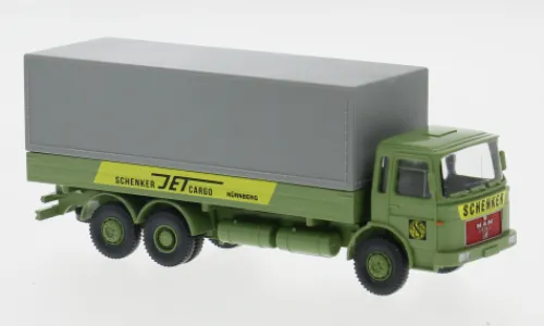 Wiking MAN Pritschen-LKW, 1967, Schenker Nürnberg, 1:87, Discount