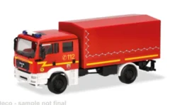 Herpa MAN TGA M, Feuerwehr Hamburg, 1:87, Discount