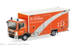 Herpa MAN TGL, Berliner Feuerwehr/Stroke-Einsatzmobil, 1:87, Clearance