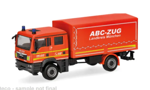 Herpa MAN TGM, ABC-Zug Landkreis München, 1:87, Online
