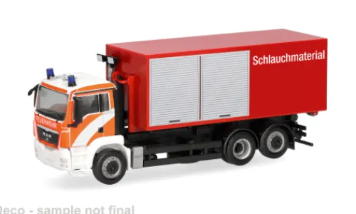 Herpa MAN TGS M, Berliner Feuerwehr, 1:87, Clearance