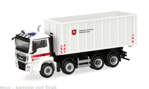 Herpa MAN TGS M Euro6c, Katastrophenschutz Niedersachsen, 1:87, Hot