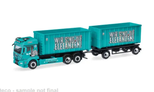 Herpa MAN TGS TM, KS Containerdienst, 1:87, Clearance