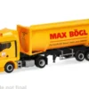 Herpa MAN TGX GM 30ft Drucksilocontainer, Max Bögl, 1:87, New