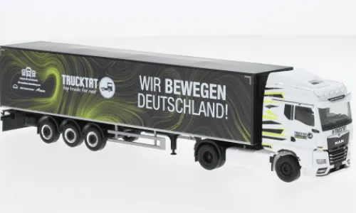Herpa MAN TGX GM, Trucktat / Wir bewegen Deutschland, 1:87, New