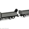 Herpa MAN TGX GN, grau/gelb, 1:87, New