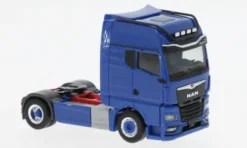 Herpa MAN TGX GX Individual, blau, 1:87, Outlet