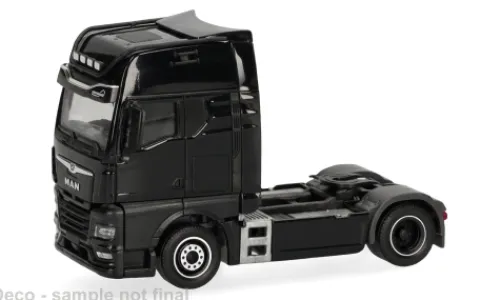 Herpa MAN TGX GX, schwarz, 1:87, Sale