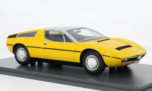 Schuco Maserati Bora, gelb, 1971, 1:18, Clearance